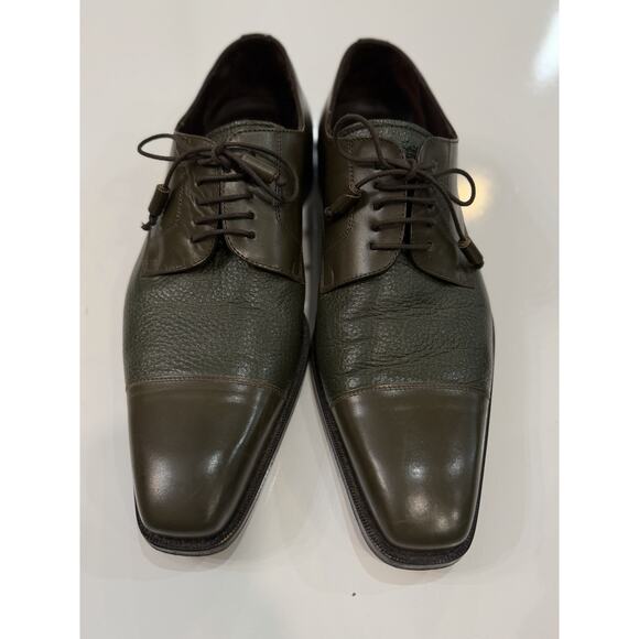 Mezlan 15089 Soka Dress Shoe Green Color Size 9 main image 7